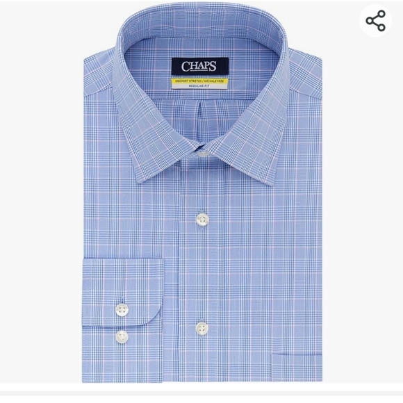 CHAPS long sleeved button-down shirt NWT, size boys XL (18/20) - Picture 8 of 8